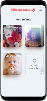 Liste de vos enfants